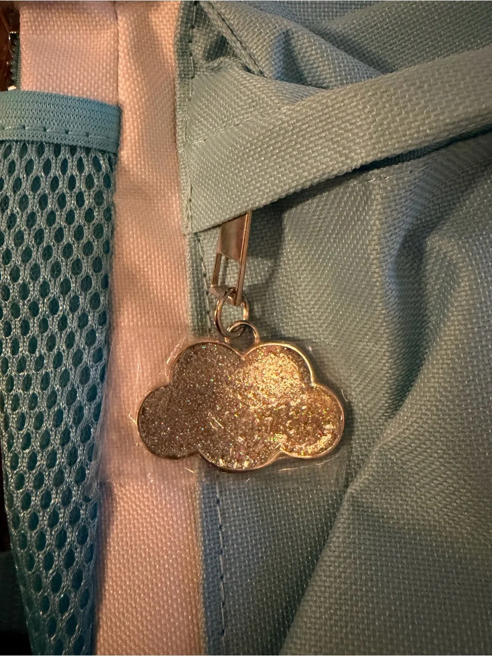 Sanrio Cinnamoroll Light Blue and White Plush-Ear Backpack
